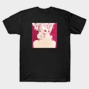 Flowers on my head T-Shirt